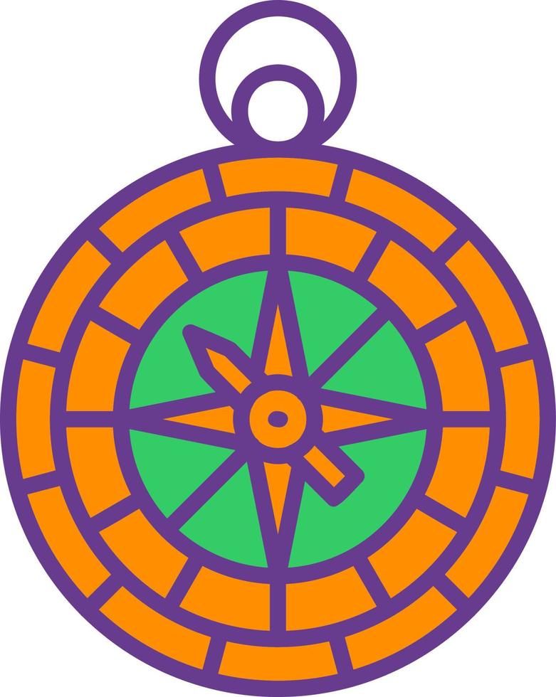 Compass Creative Icon Design vector