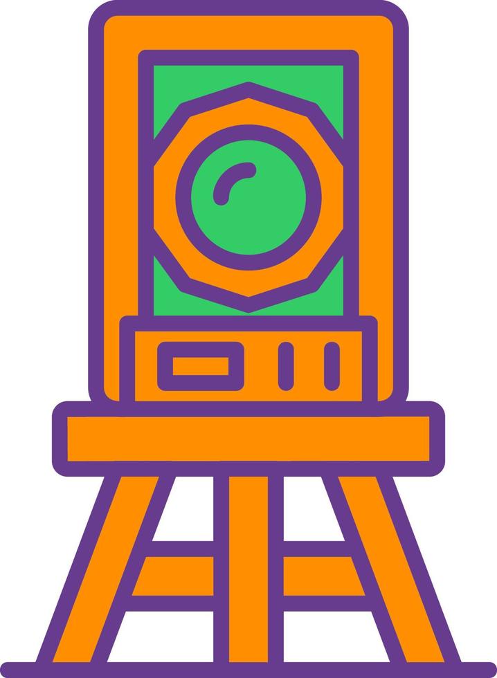 Theodolite Creative Icon Design vector