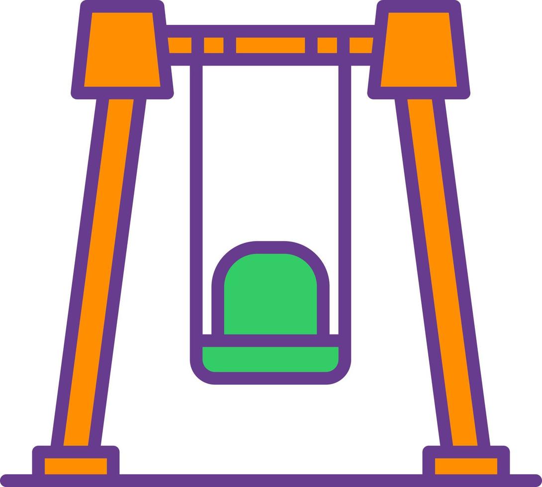 Swing Creative Icon Design vector