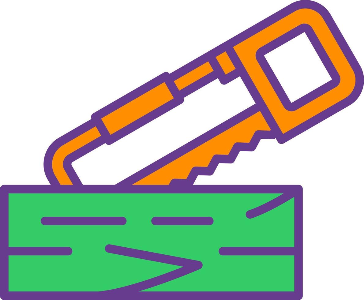 Woodworking Creative Icon Design vector