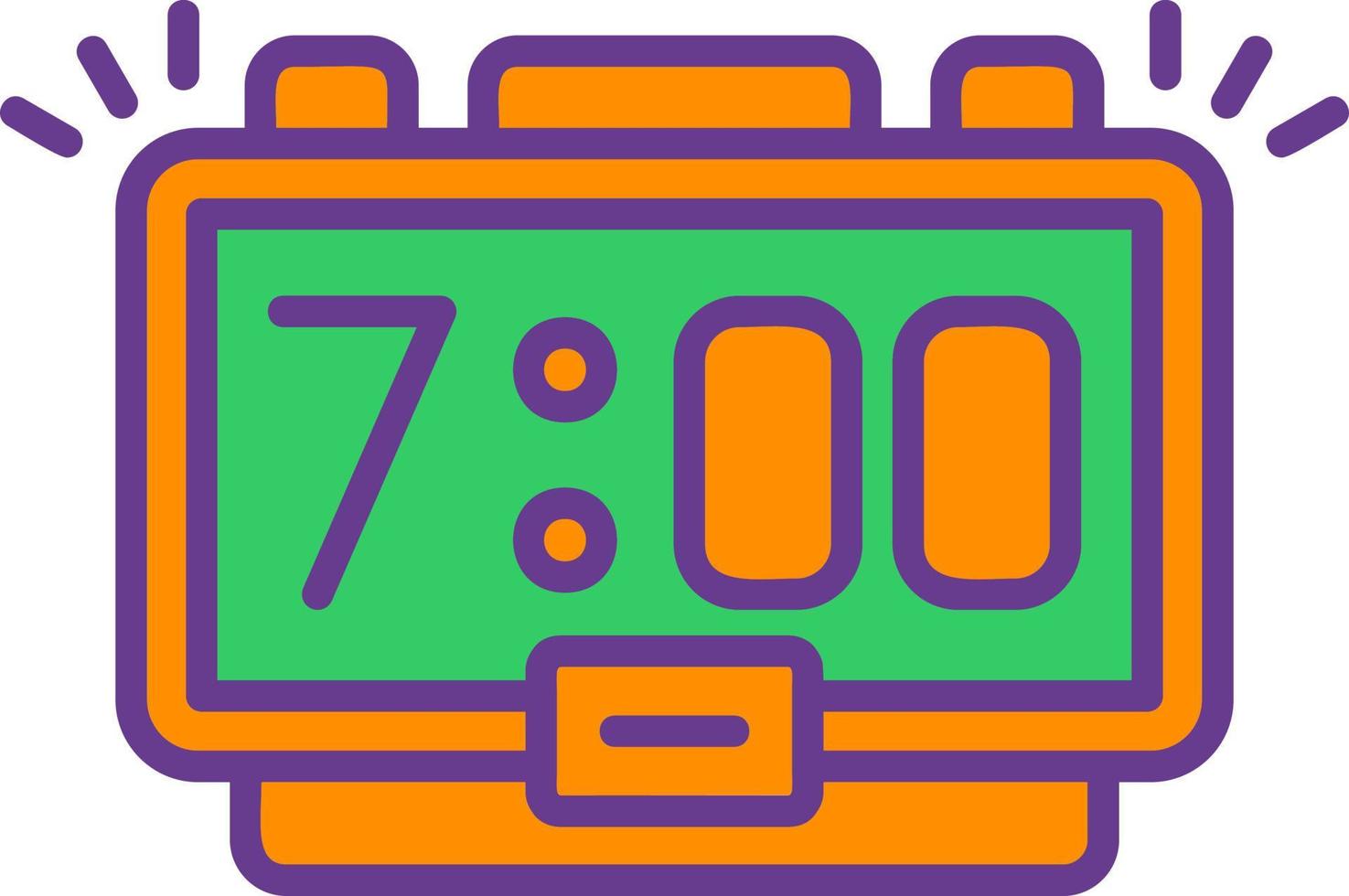 Alarm Creative Icon Design vector