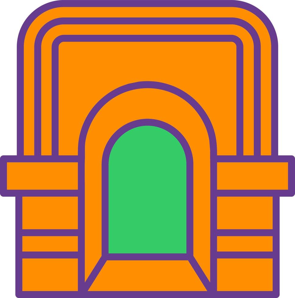 Mihrab Creative Icon Design vector