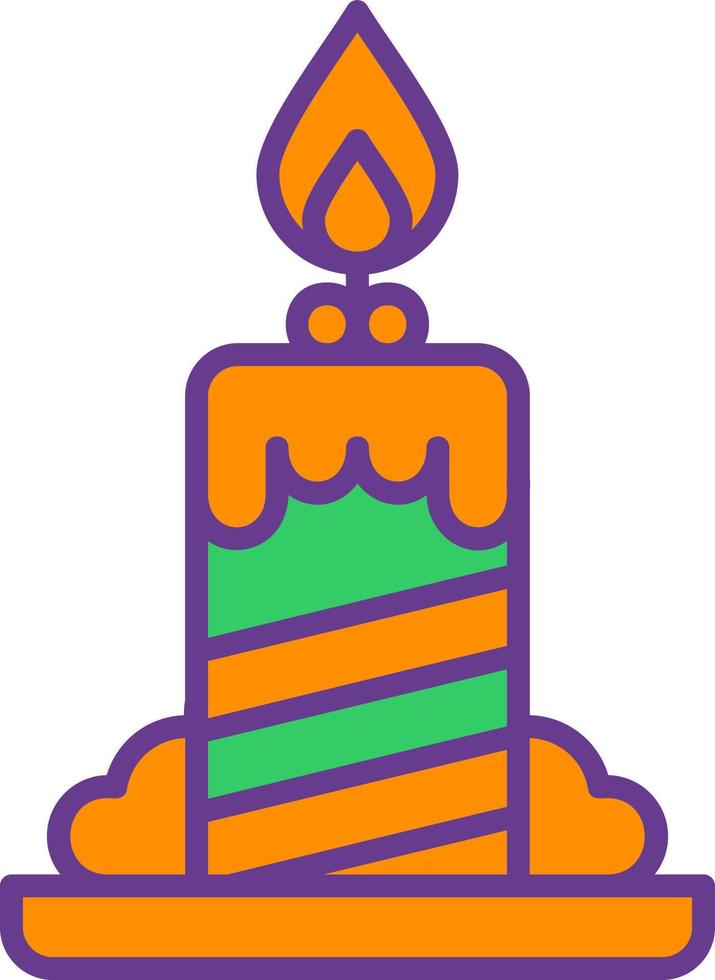 Candle Creative Icon Design vector
