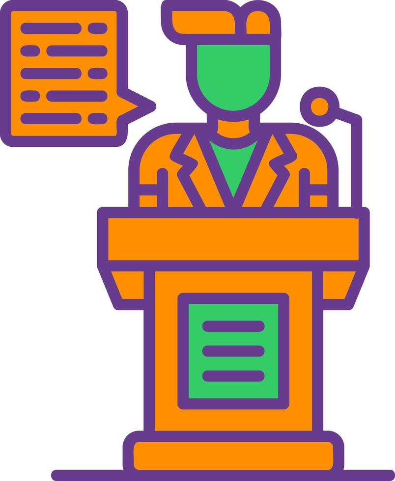 Speech Creative Icon Design vector