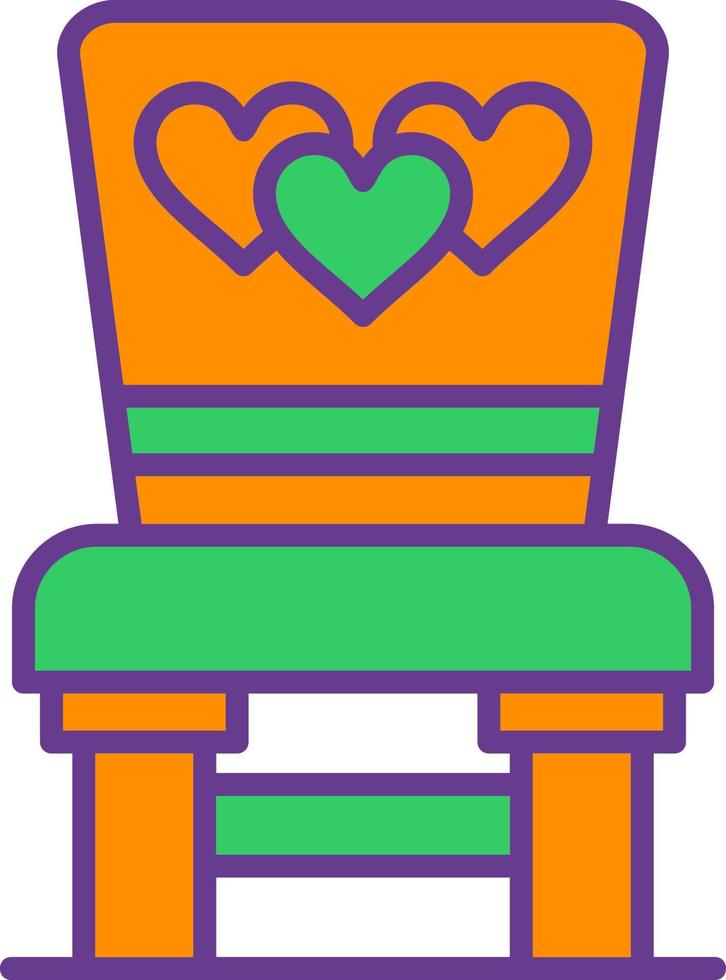 Chair Creative Icon Design vector
