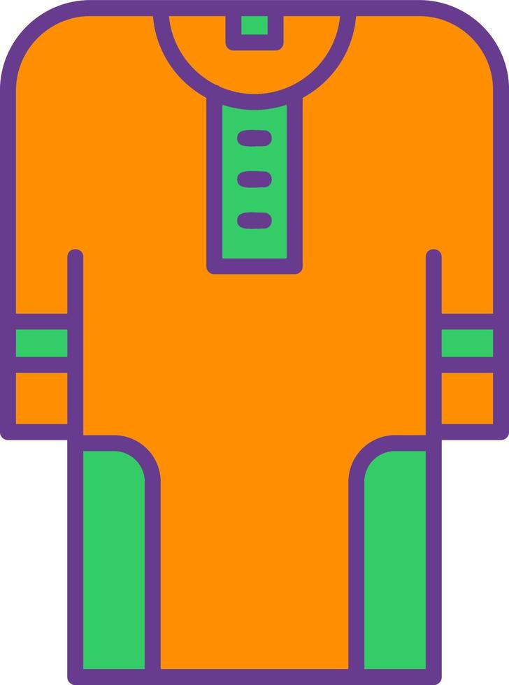 Thawb Creative Icon Design vector