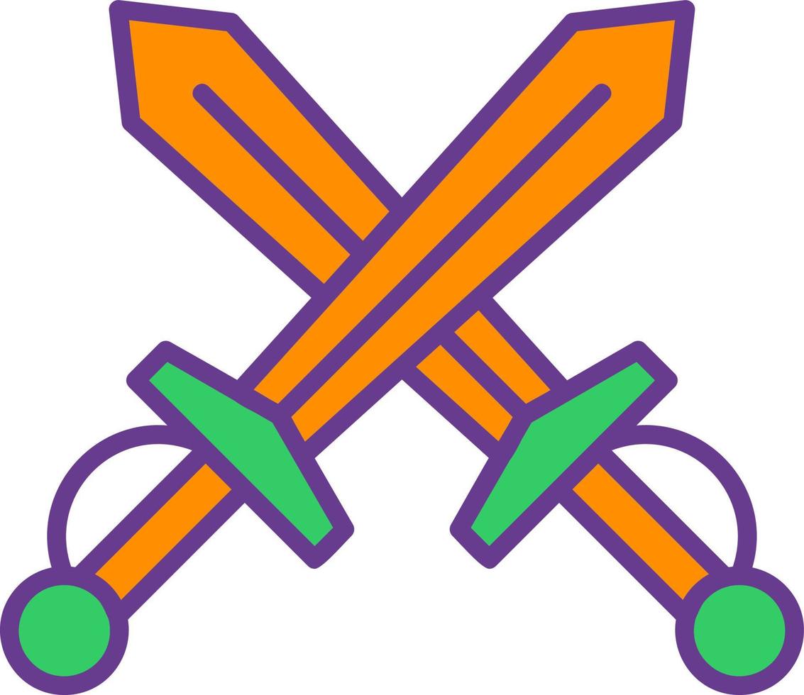 Sword Creative Icon Design vector