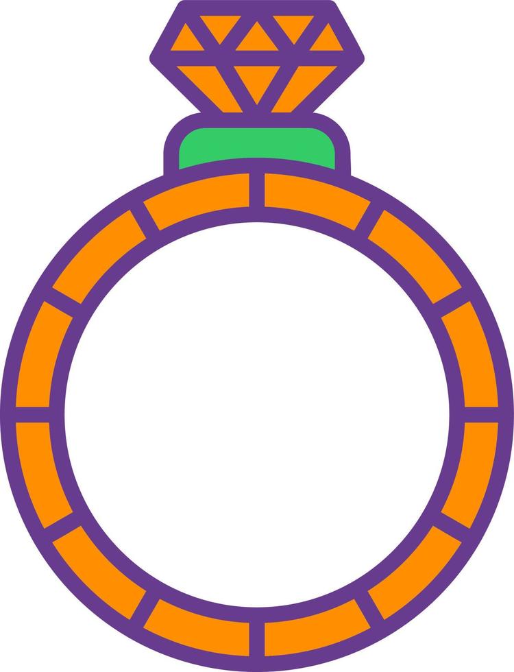 Ring Creative Icon Design vector