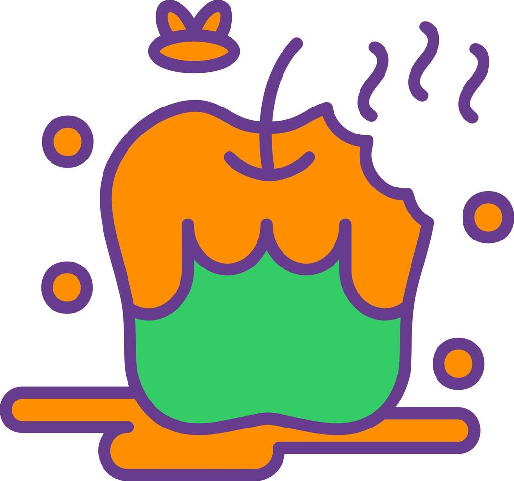 Rotten Creative Icon Design vector