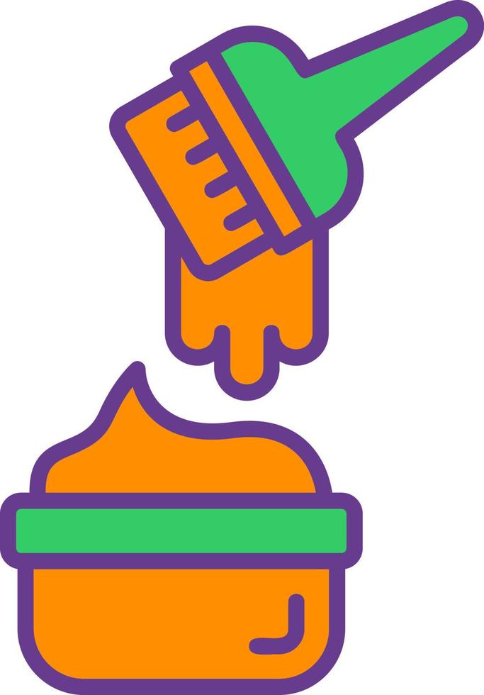 Dye Creative Icon Design vector