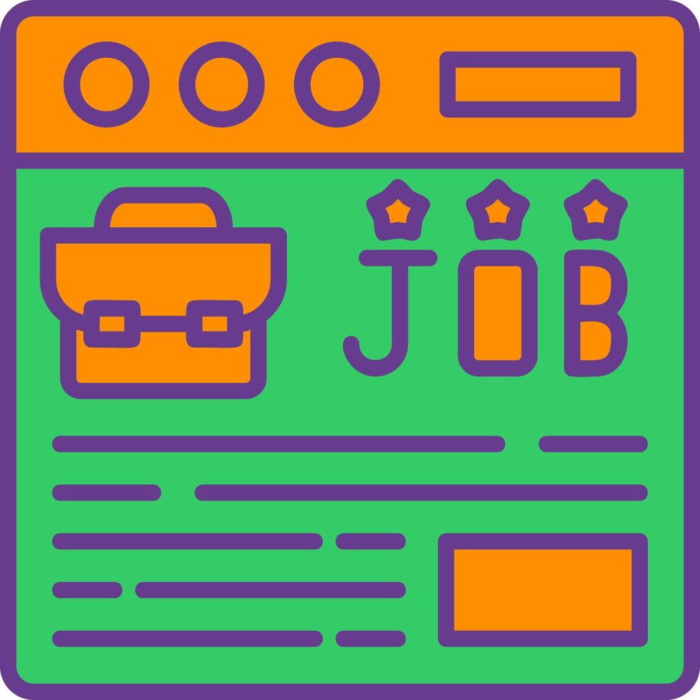 Job Creative Icon Design vector
