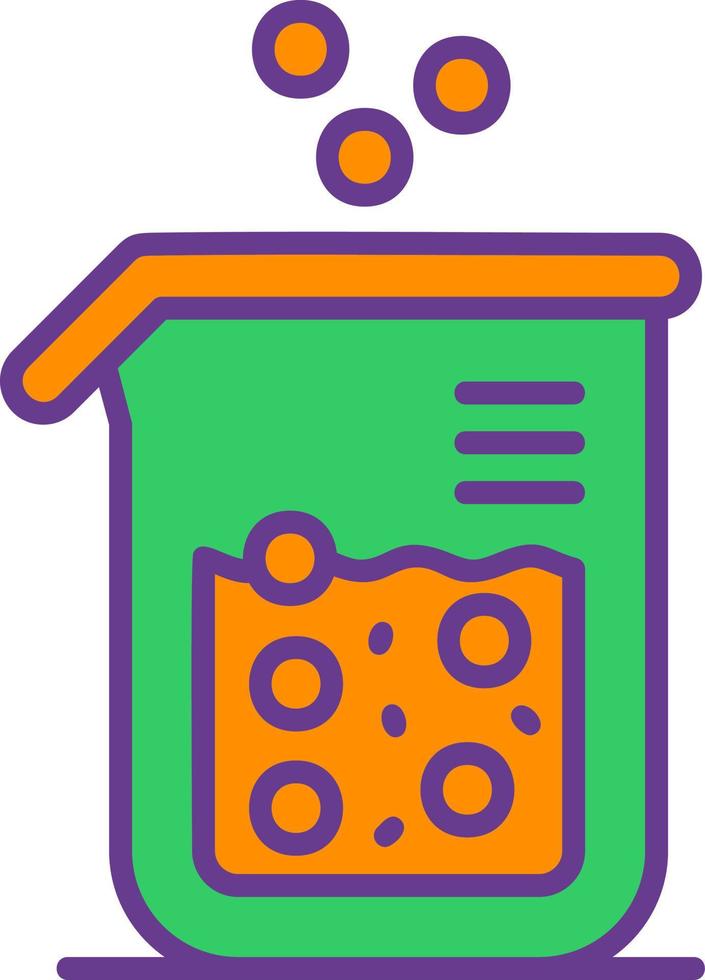 Beaker Creative Icon Design vector