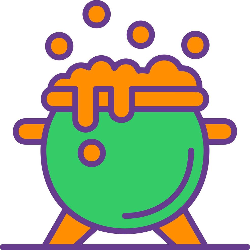 Cauldron Creative Icon Design vector