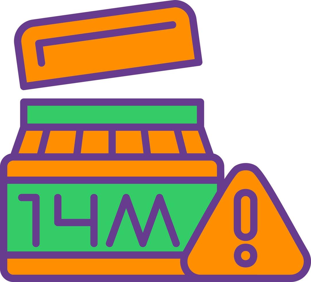 Expiry Date Creative Icon Design vector