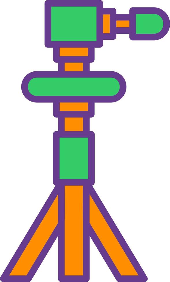 Tripod Creative Icon Design vector