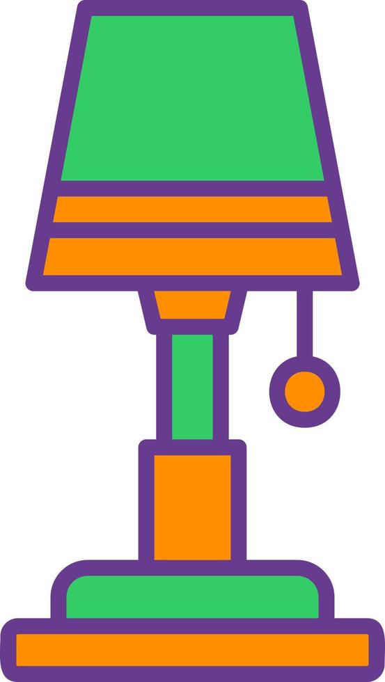 Lamp Creative Icon Design vector