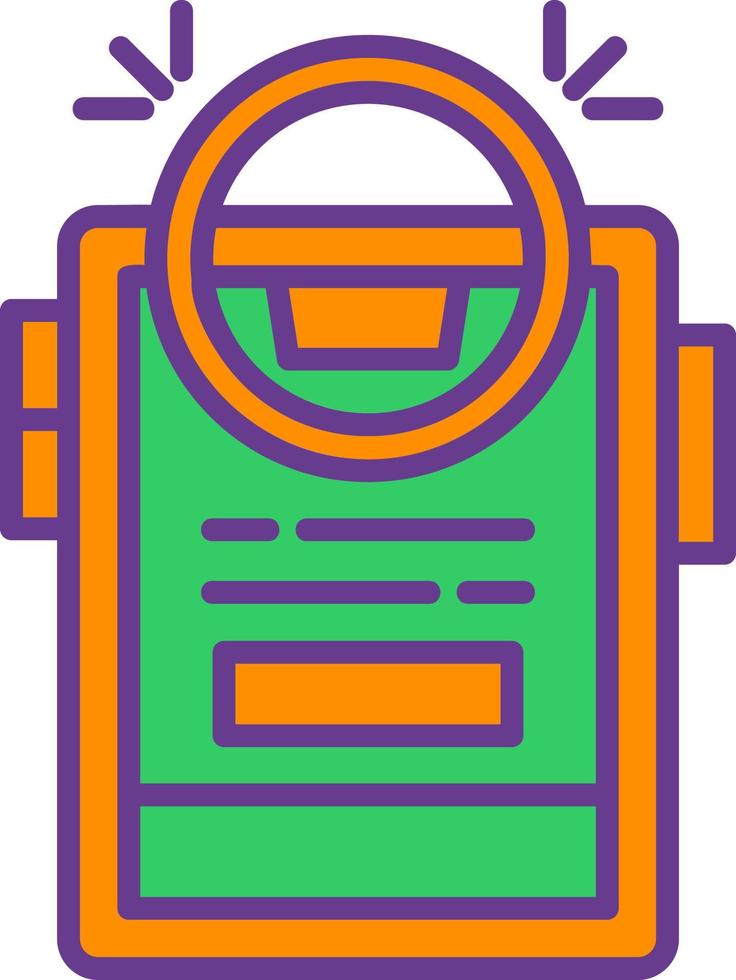 Light Creative Icon Design vector