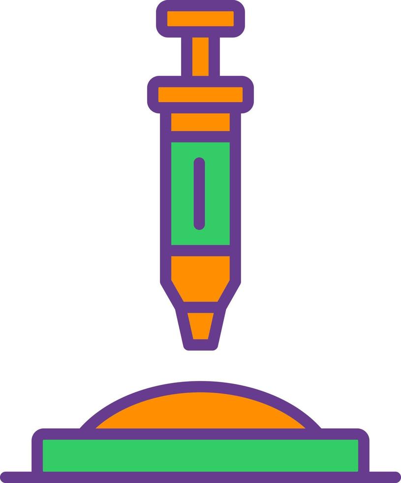Thermal Paste Creative Icon Design vector