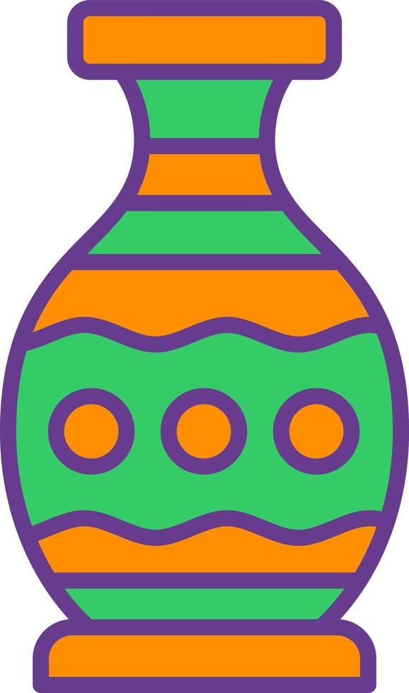 Vase Creative Icon Design vector
