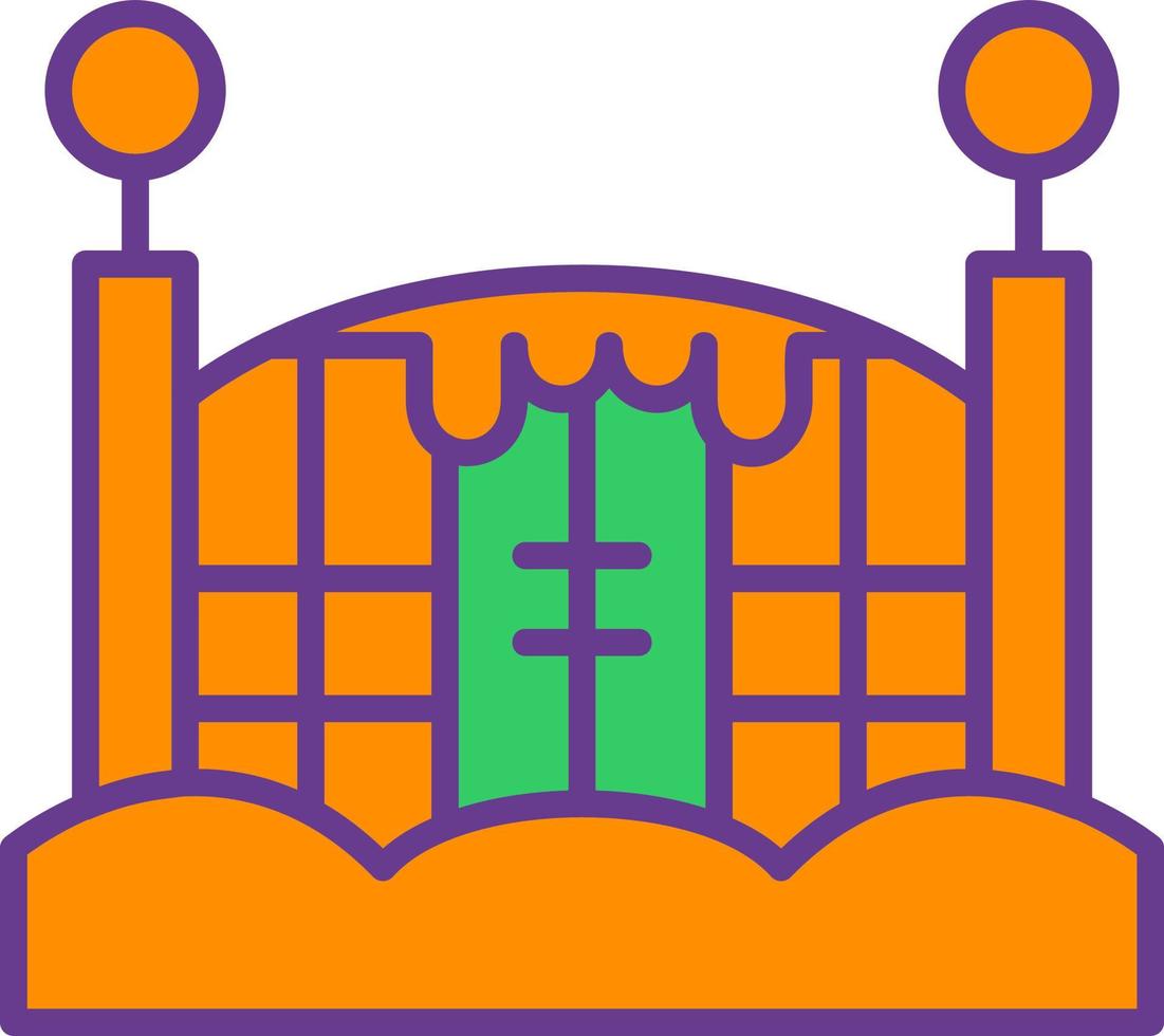 Gate Creative Icon Design vector