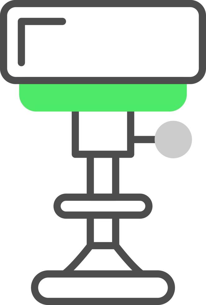 Bar Stool Creative Icon Design vector