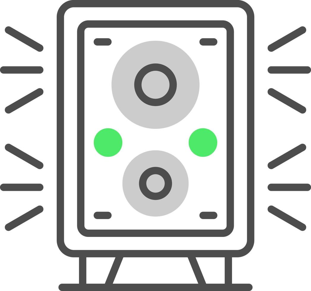 Speaker Creative Icon Design vector