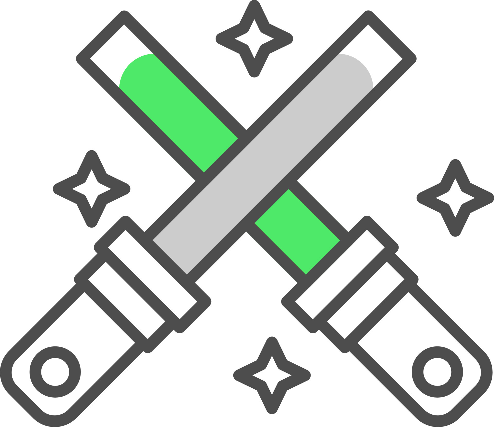 Glow Sticks Creative Icon Design 15525513 Vector Art at Vecteezy