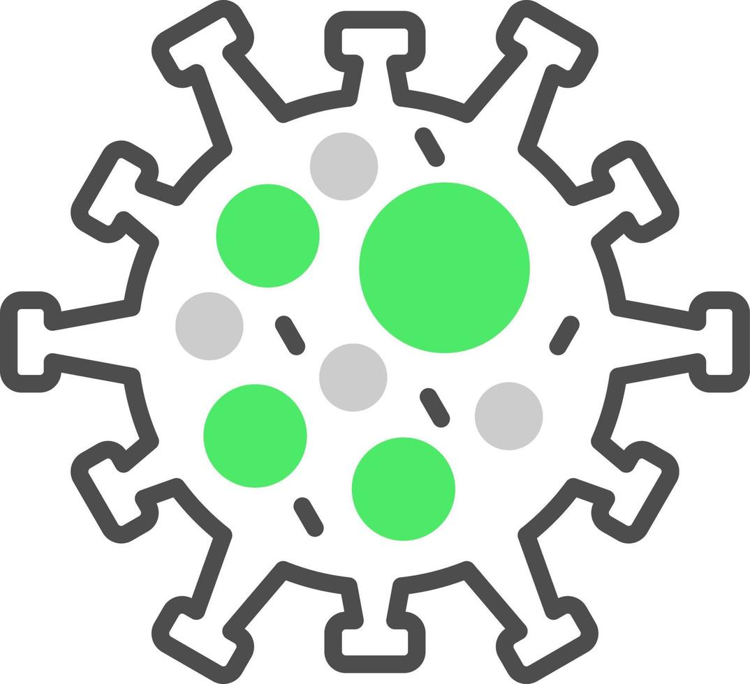 Virus Creative Icon Design vector