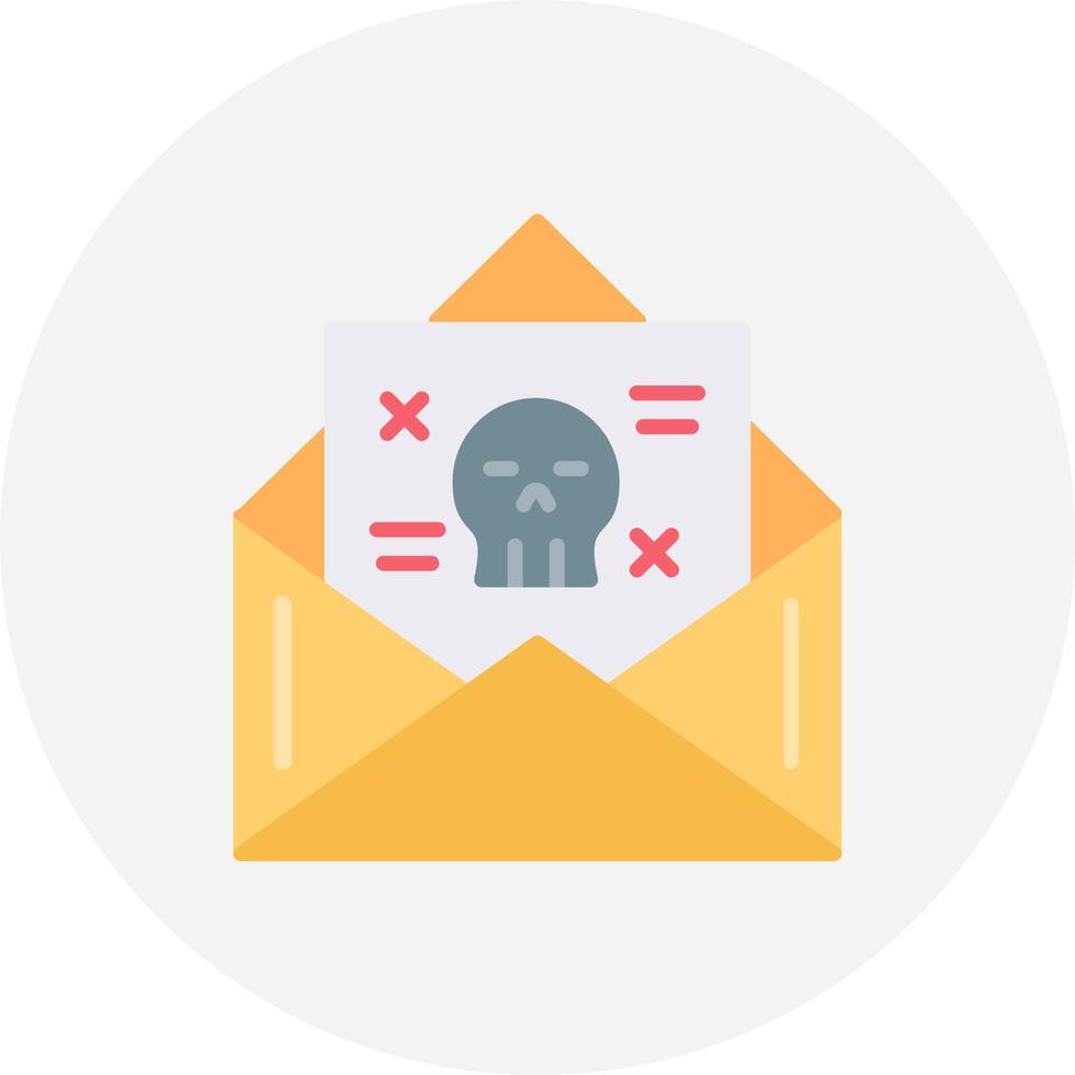 Blackmail Creative Icon Design vector
