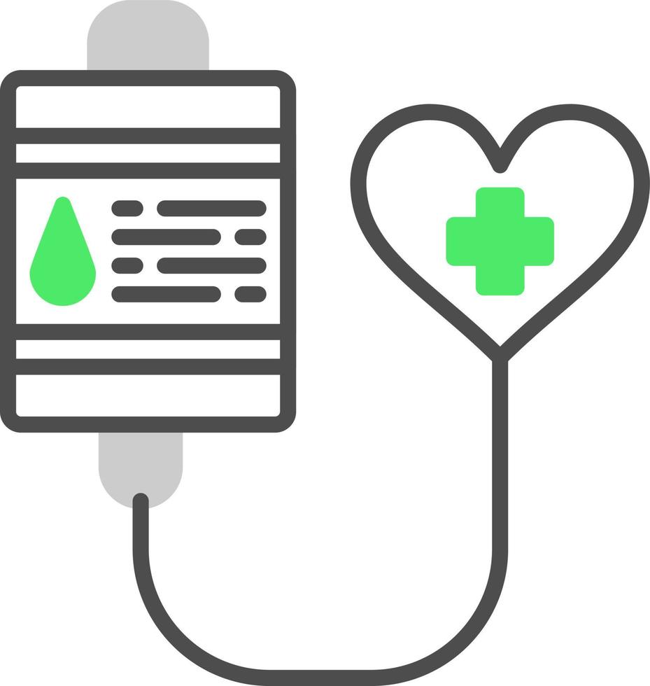 Blood Donation Creative Icon Design vector