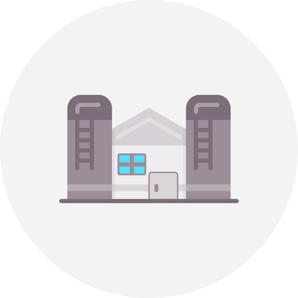 Silo Creative Icon Design vector