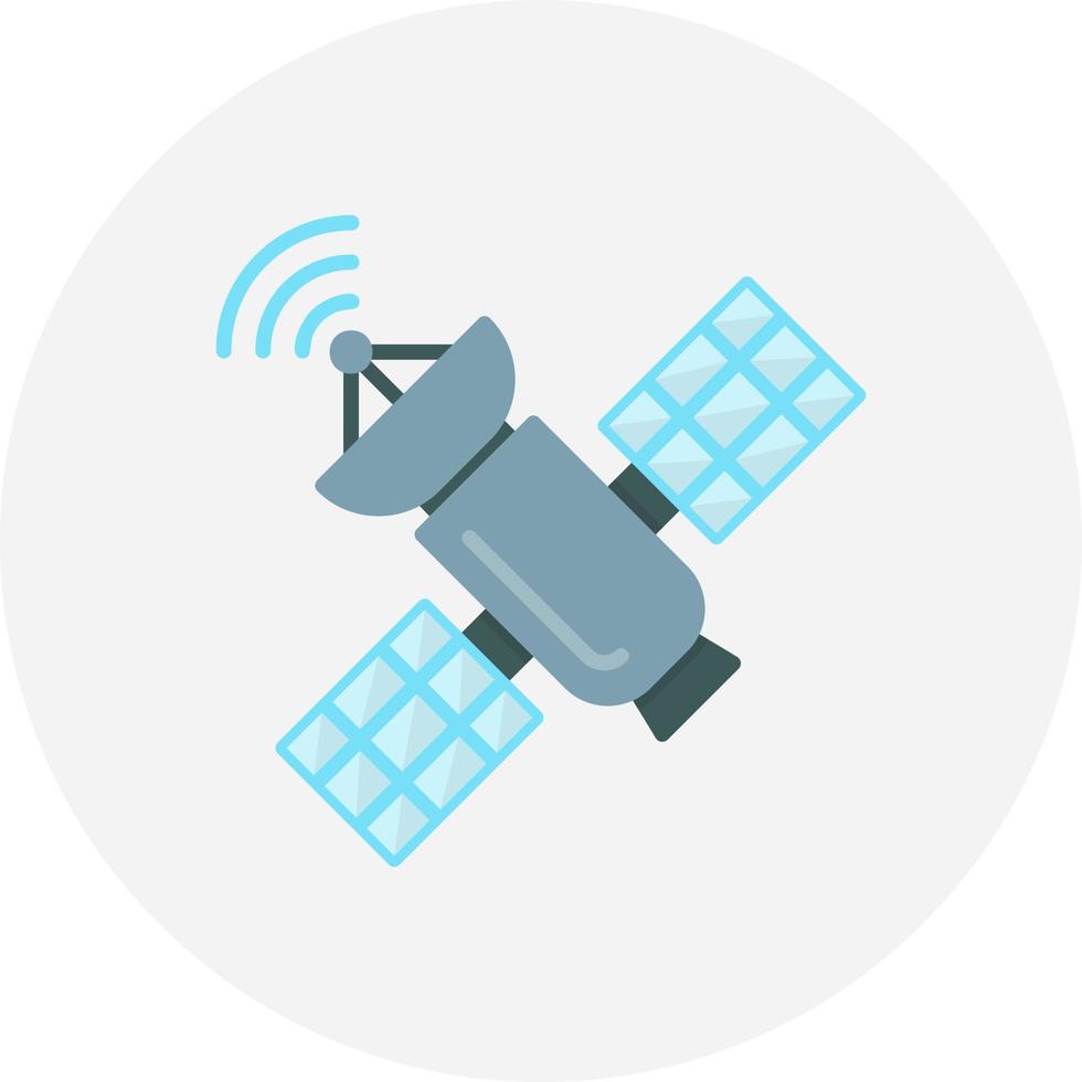 Satellite Creative Icon Design vector