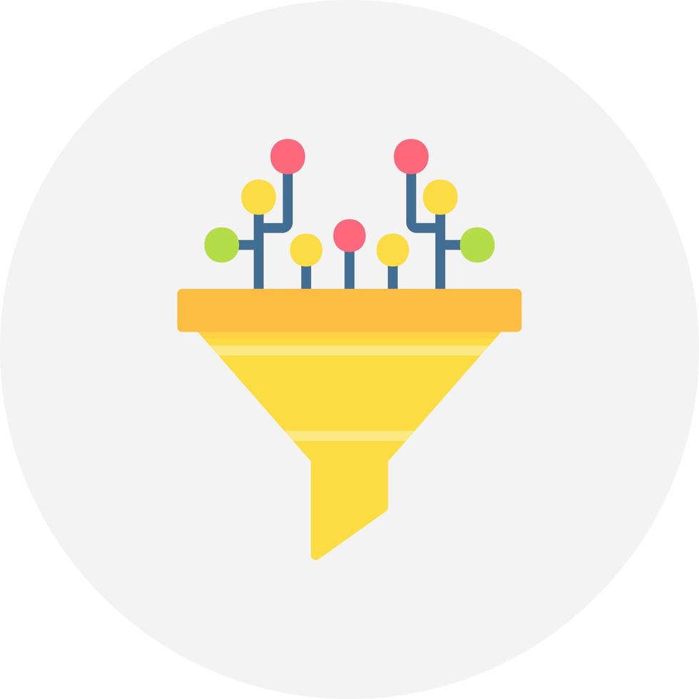 Filter Creative Icon Design vector