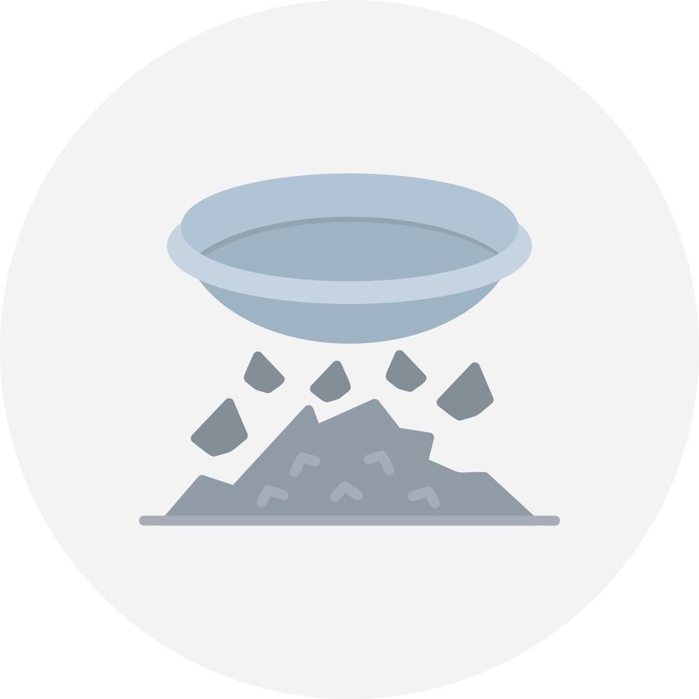 Panning Creative Icon Design vector