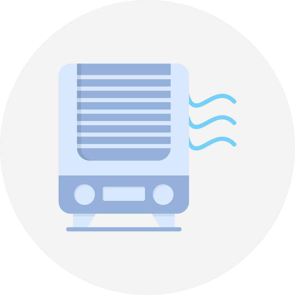 Air Purifier Creative Icon Design vector