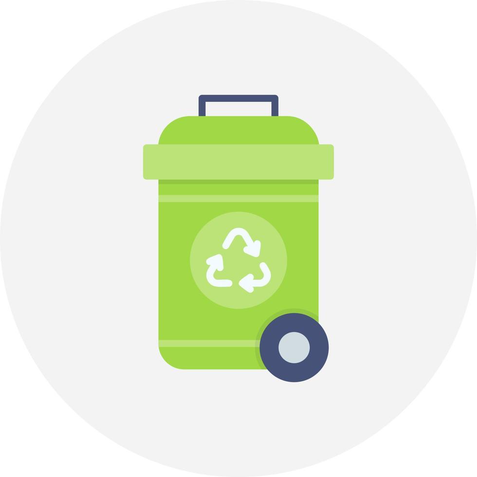 Recycle Bin Creative Icon Design vector