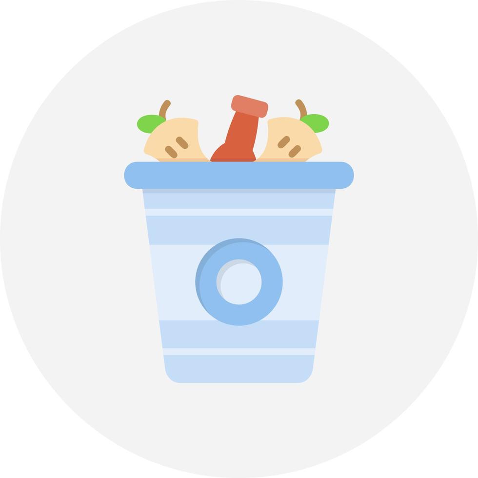 Waste Creative Icon Design vector