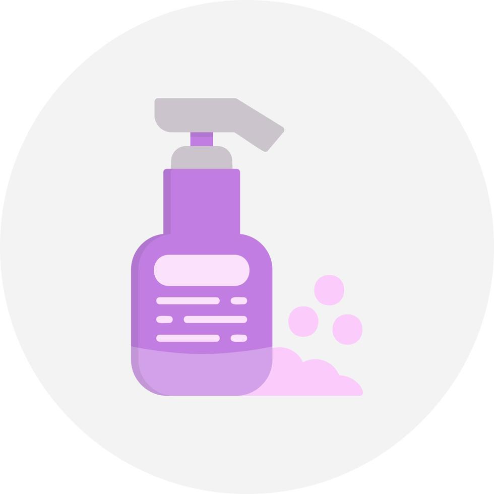 Shampoo Creative Icon Design vector