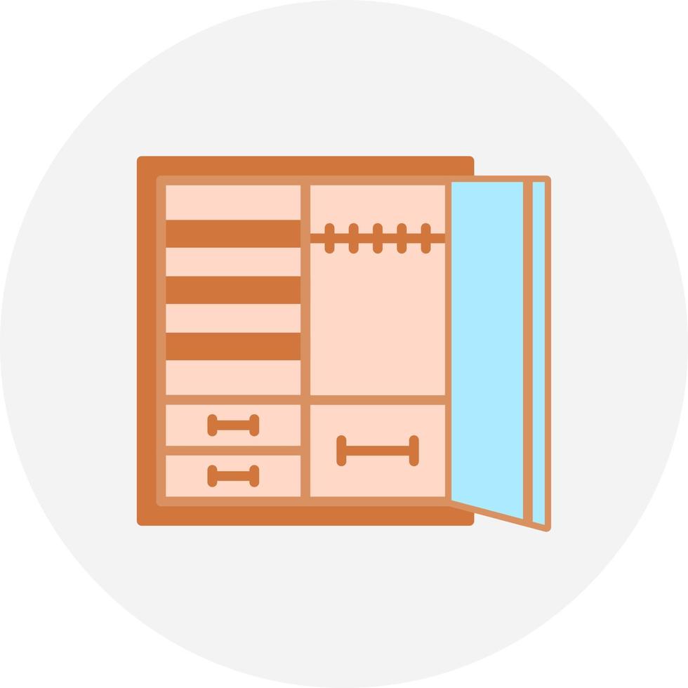 Closet Creative Icon Design vector