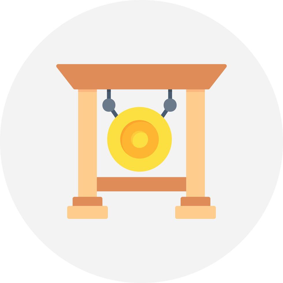 Gong Creative Icon Design vector