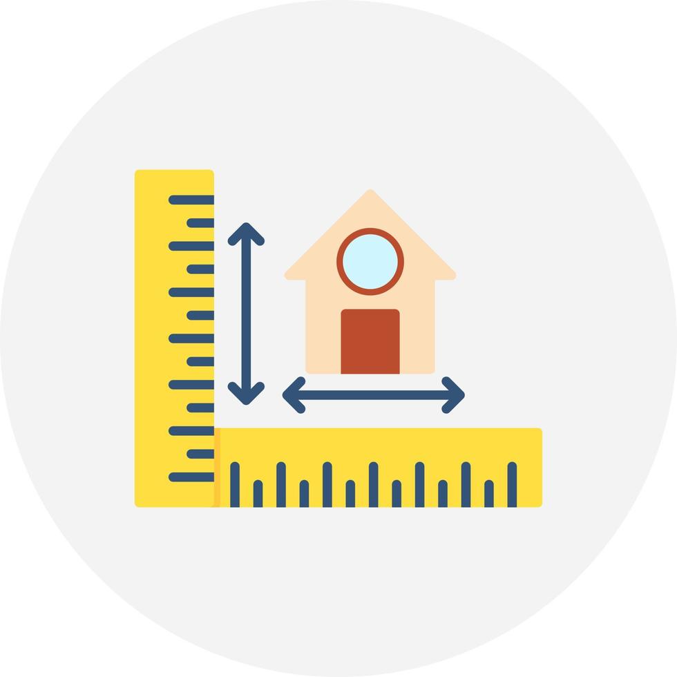 Measure Creative Icon Design vector