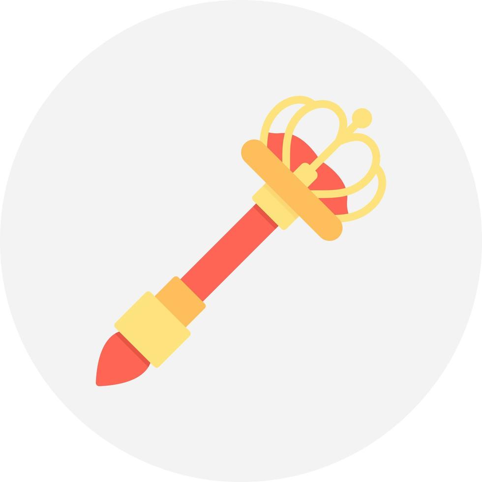 Scepter Creative Icon Design vector