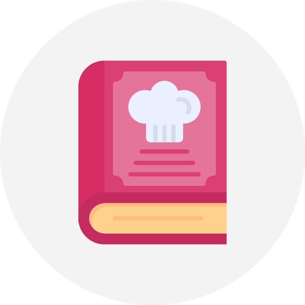 Cook Book Creative Icon Design vector