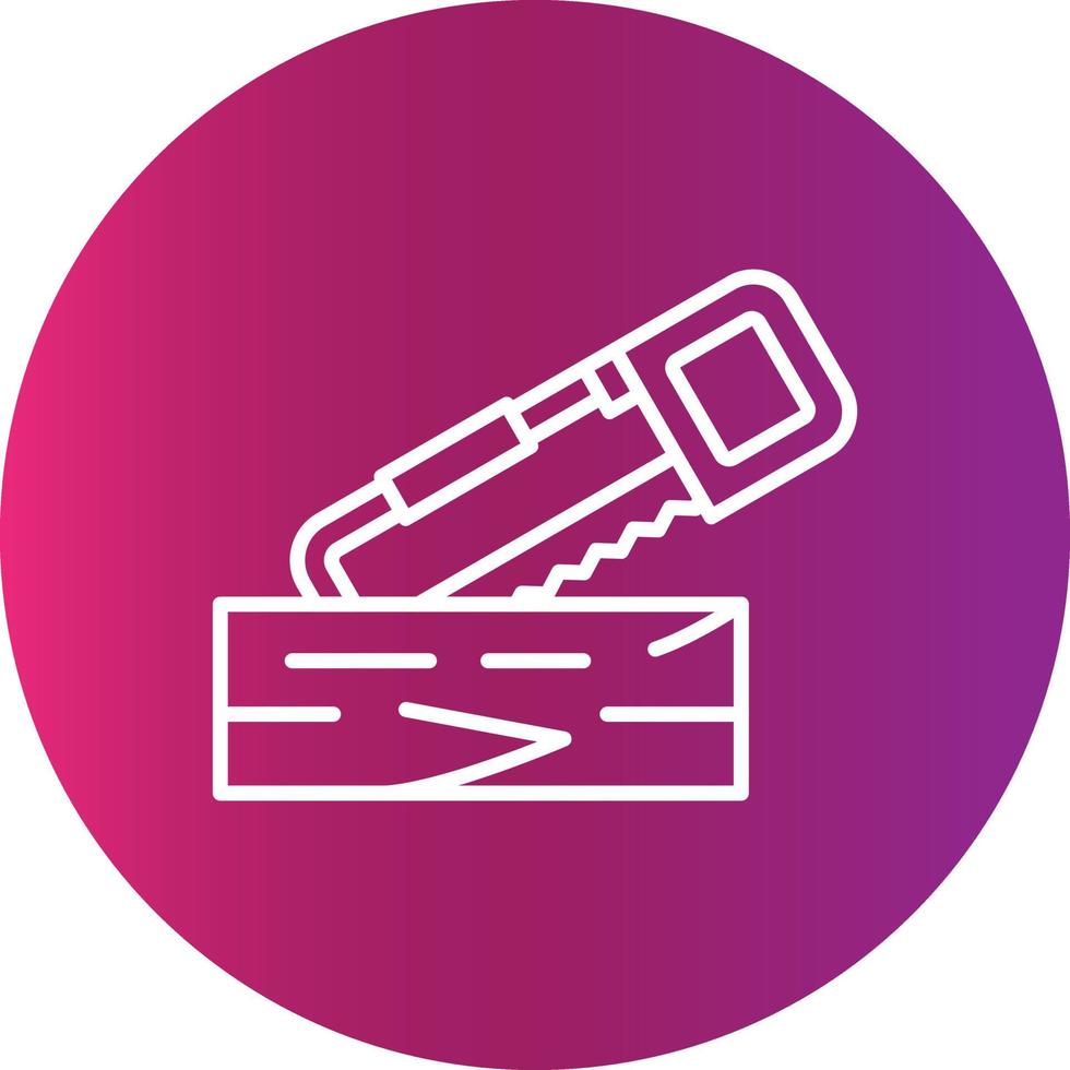 Woodworking Creative Icon Design vector