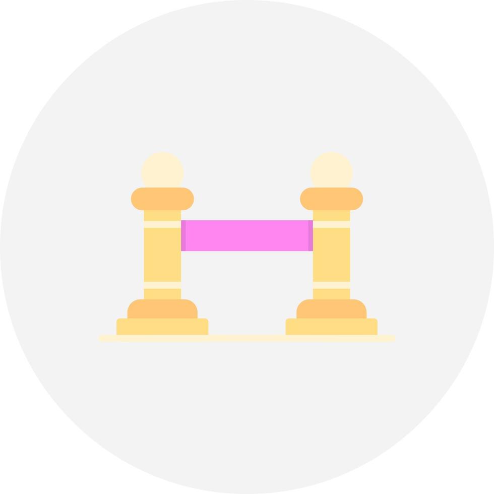 Stanchion Creative Icon Design vector