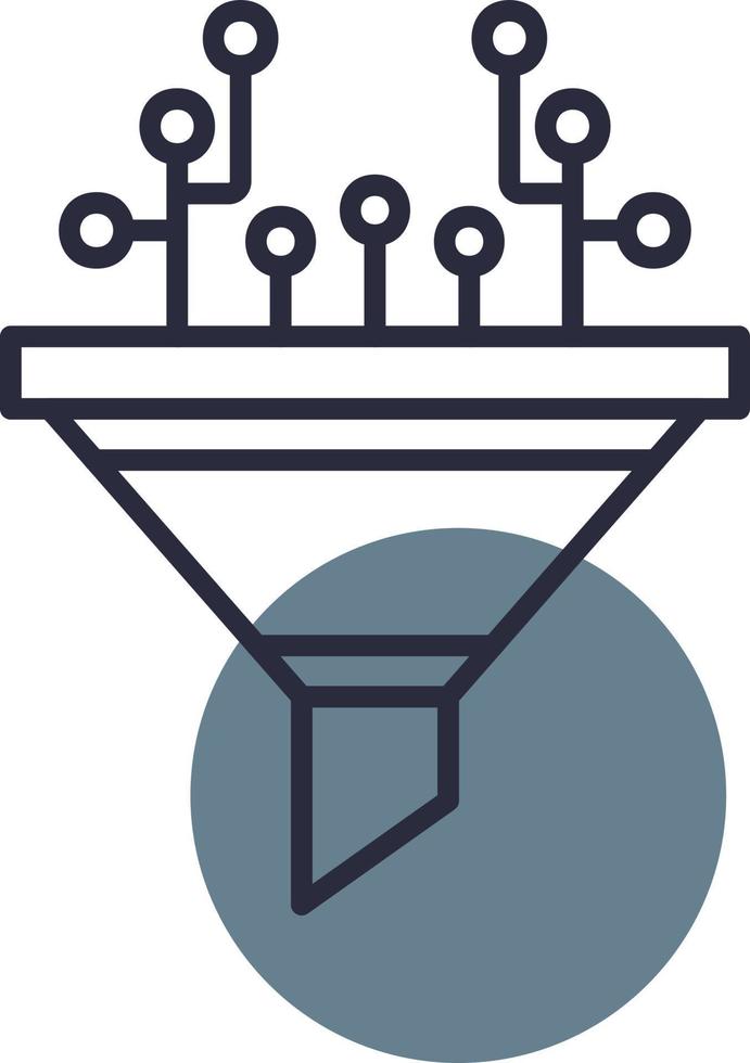 Filter Creative Icon Design vector