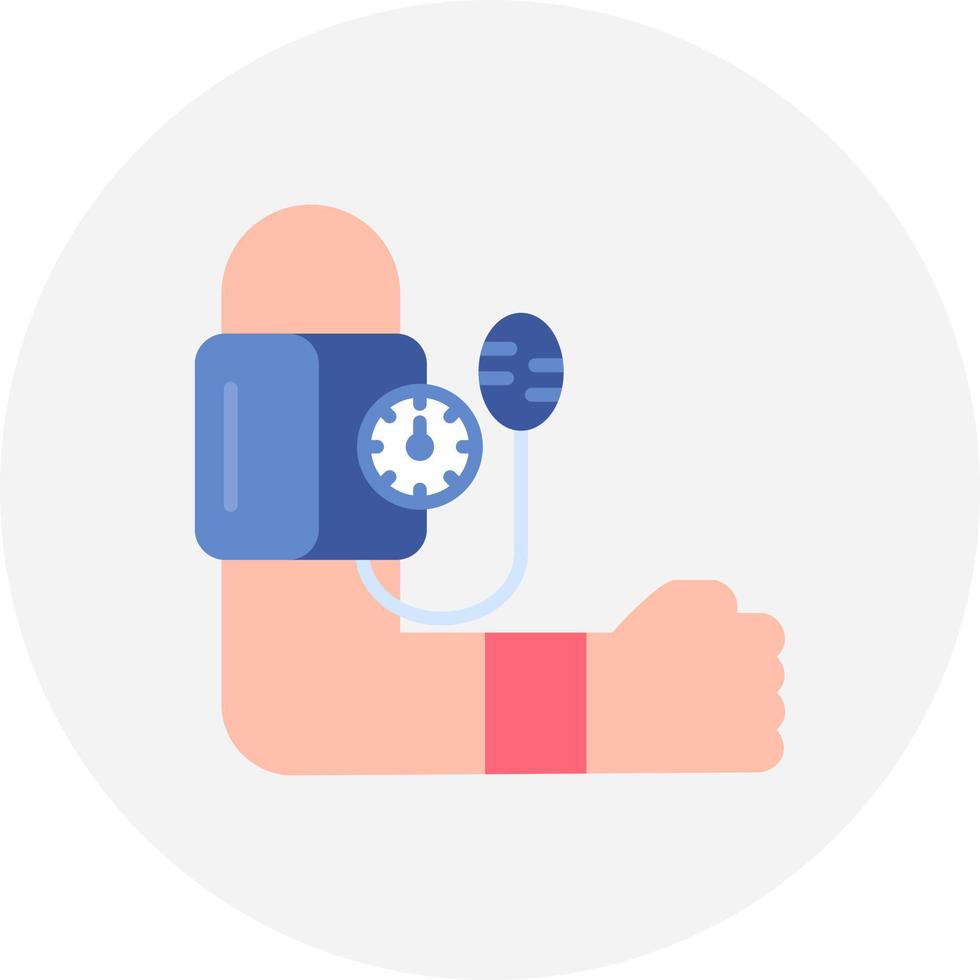Blood Pressure Creative Icon Design vector