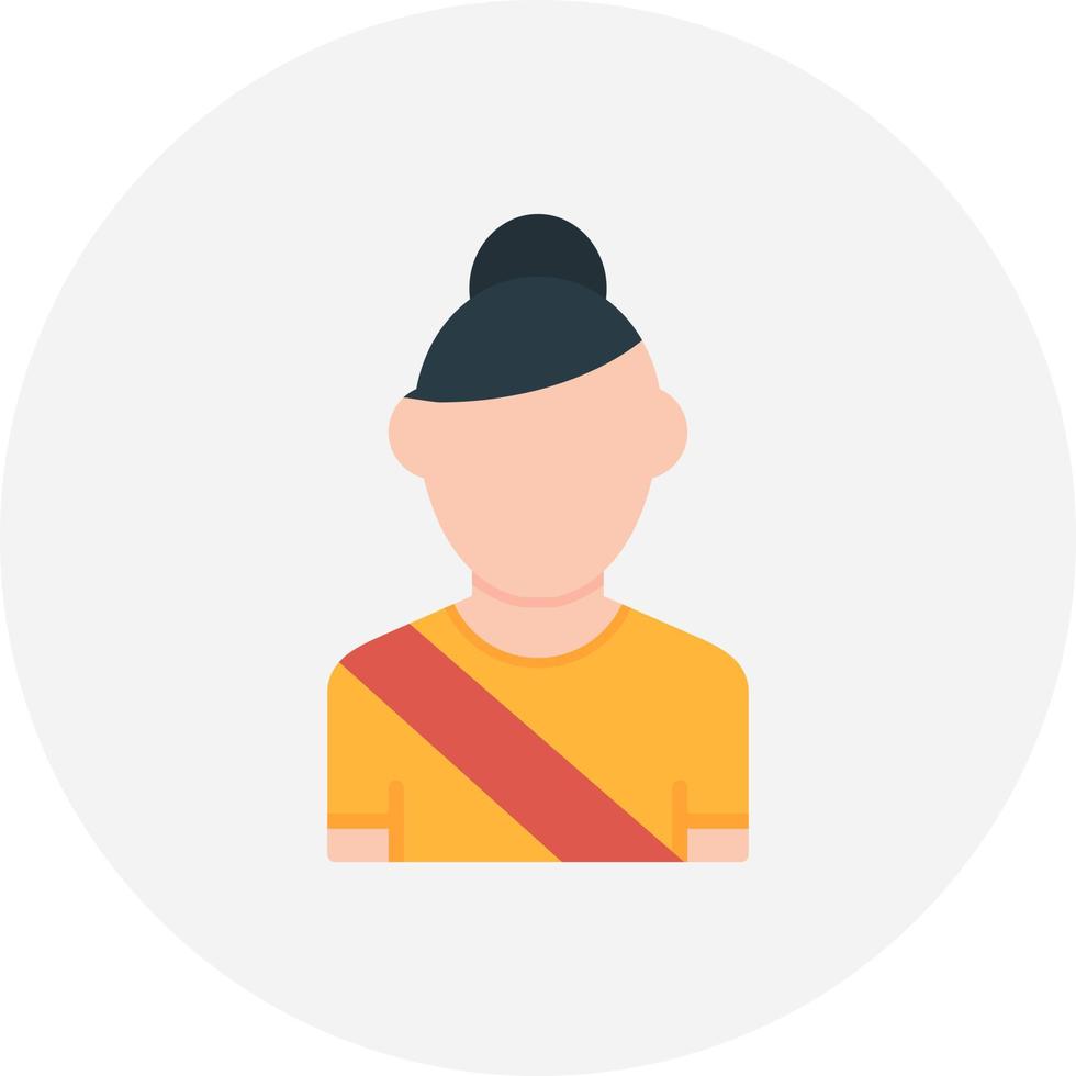Gymnast Creative Icon Design vector