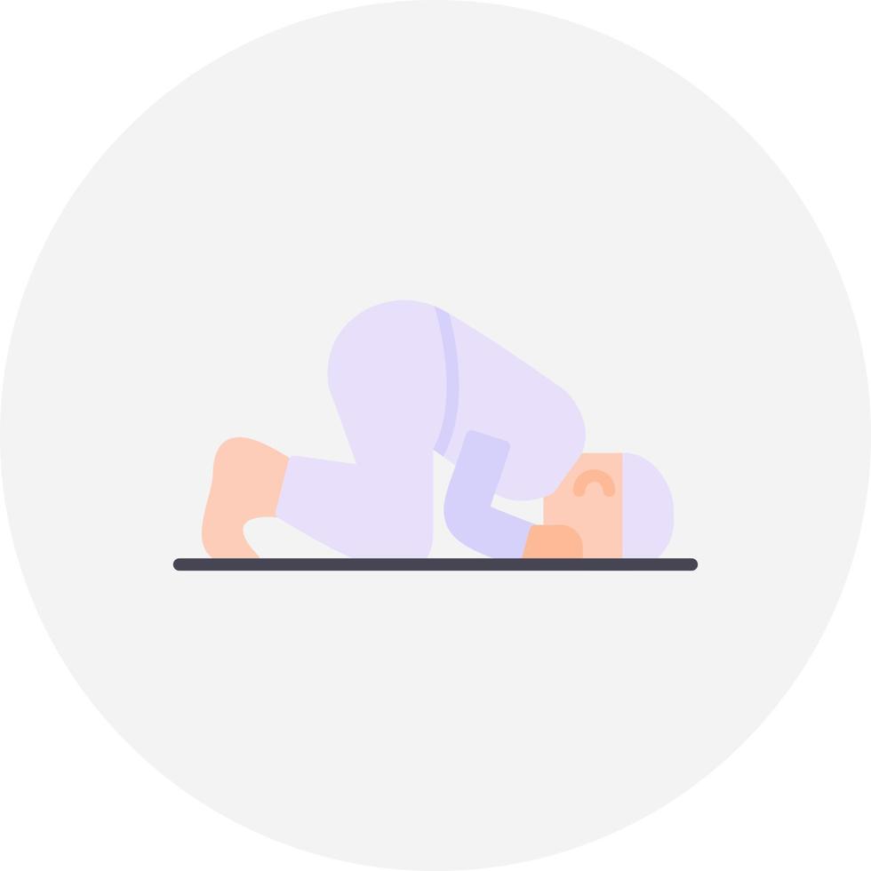 Sujud Creative Icon Design vector