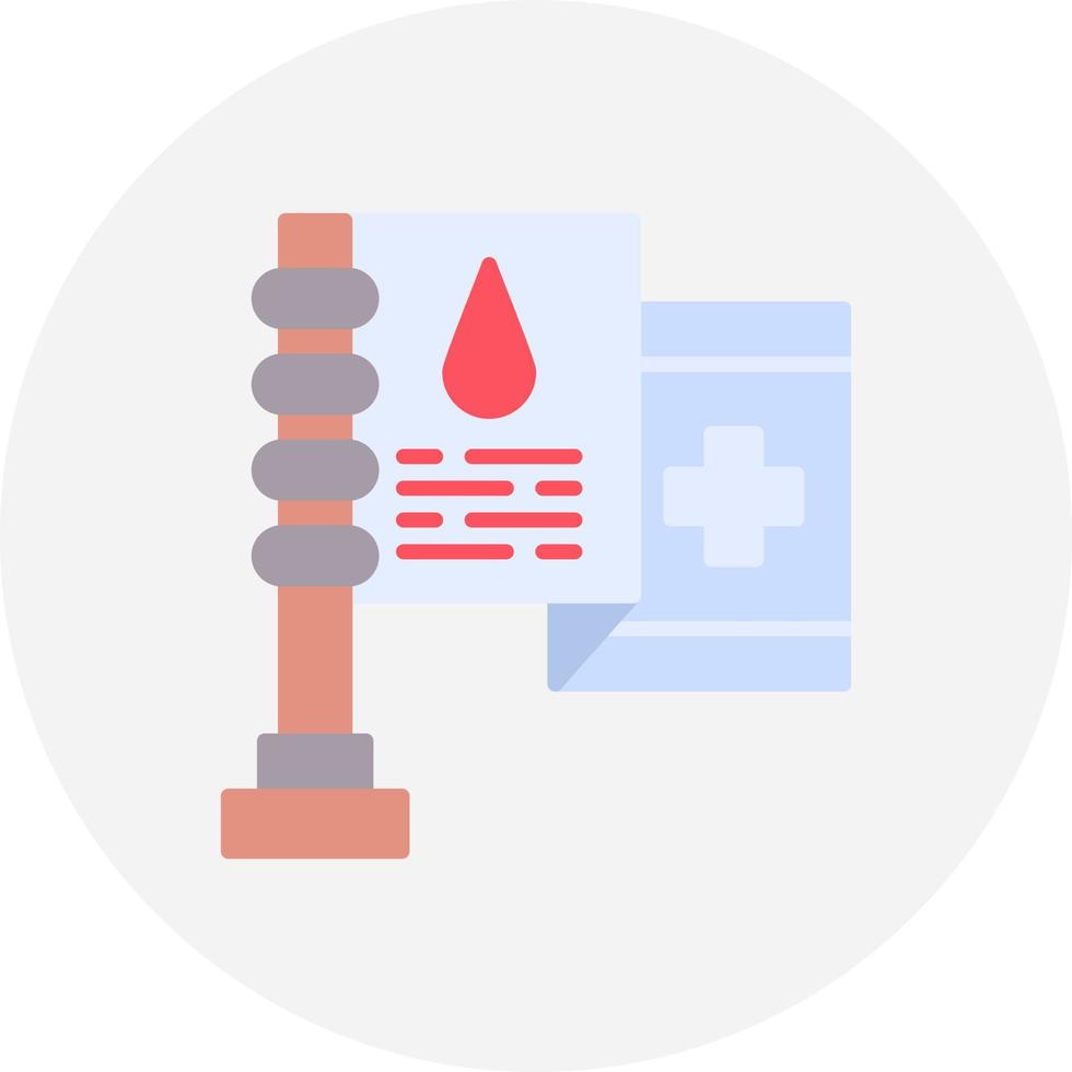 Blood Donor Creative Icon Design vector